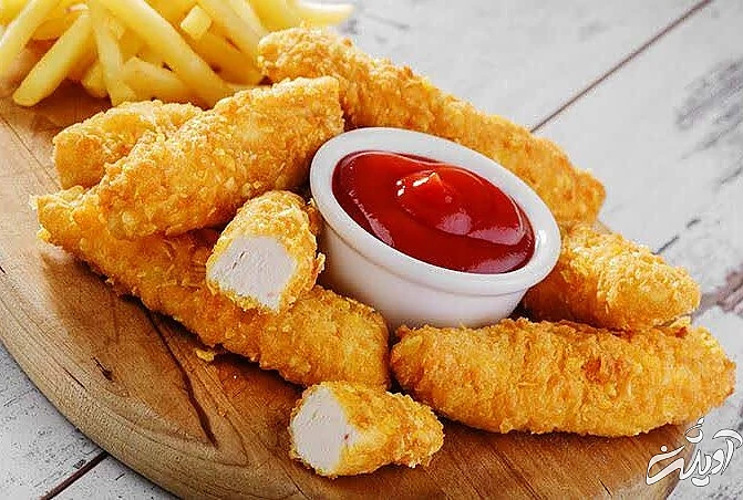 طرز تهیه ناگت مرغ  ناگت